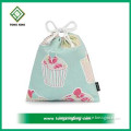 Cheapest custom promotional 210d nylon polyester drawstring bag,nice looking canvas drawstring bag